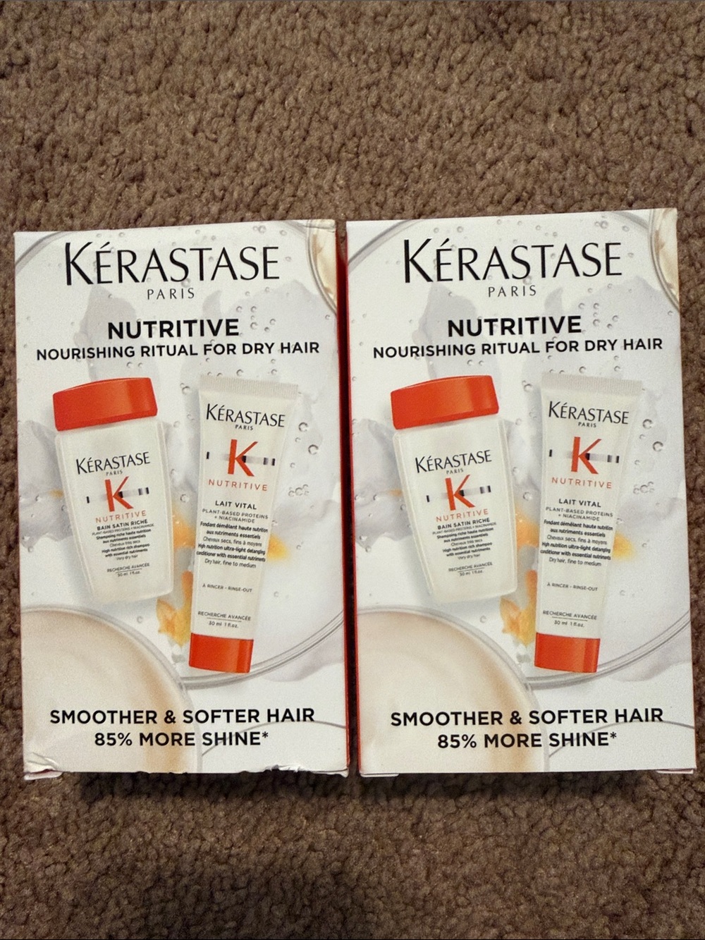 Kerastase shampoo and conditioner set